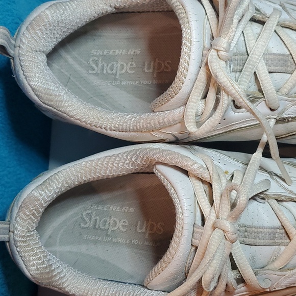 SKECHERS Shape Ups 12322 White Rocker Athletic Sneakers Toning Women's Size 9 - Picture 9 of 9